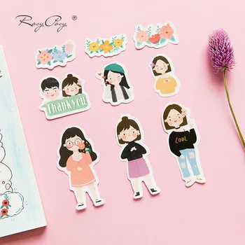 Kawaii Sticker 45pcs/lot Lovely Cartoon Girl Sticker Illustration sticker Diy Decorative Stickers for Scrapbooking Stationery
Kawaii Sticker 45pcs/lot Lovely Cartoon Girl Sticker Illustration sticker Diy Decorative Stickers for Scrapbooking Stationery