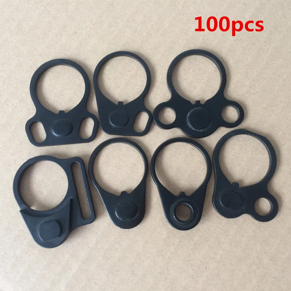 100pcs AR15 100pcs Dual loop Sling mount Adapter End Plate Mount for Ar 15 Stock Buffer Tube Sling Swivel
100pcs AR15 100pcs Dual loop Sling mount Adapter End Plate Mount for Ar 15 Stock Buffer Tube Sling Swivel