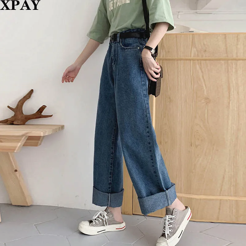 Streetwear Vintage Long Wide Leg Jeans Pants For Women 2020 Summer High Waist Loose Women Denim Jeans Female Trousers Capris
Streetwear Vintage Long Wide Leg Jeans Pants For Women 2020 Summer High Waist Loose Women Denim Jeans Female Trousers Capris