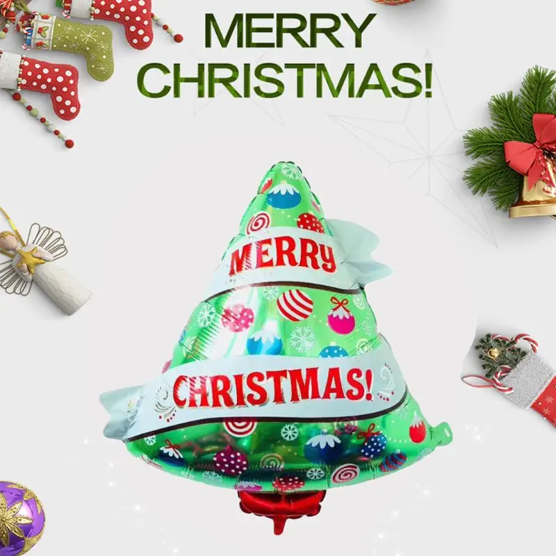 christmas tree aluminum foil balloons anniversary