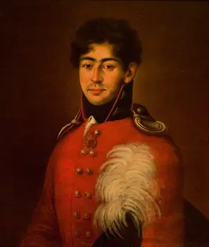 Artist's original top oil painting hand painted on canvas: Officer of Cavalier Guard Regiment
Artist's original top oil painting hand painted on canvas: Officer of Cavalier Guard Regiment