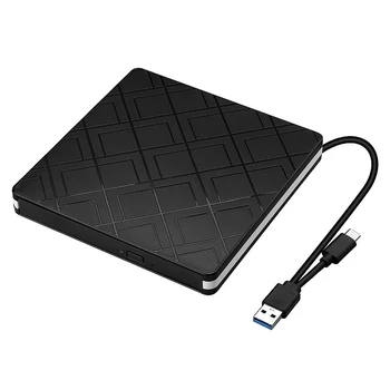 USB3.0 External CD DVD Drive, Portable CD / DVD Drive Recorder, for All-In-One / Notebook / Desktop Computer
USB3.0 External CD DVD Drive, Portable CD / DVD Drive Recorder, for All-In-One / Notebook / Desktop Computer