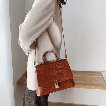 Solid Color Vintage Leather Crossbody Bags For Women 2020 Stone Pattern Shoulder Messenger Bag Female Travel Handbags Lady 
Solid Color Vintage Leather Crossbody Bags For Women 2020 Stone Pattern Shoulder Messenger Bag Female Travel Handbags Lady