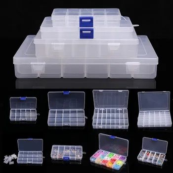 Tofok 18/24/28 Grid Storage Box Organizer Case Plastic Jewelry Beads Pill Component Screw Coin Cover Container Protector Toolbox
Tofok 18/24/28 Grid Storage Box Organizer Case Plastic Jewelry Beads Pill Component Screw Coin Cover Container Protector Toolbox