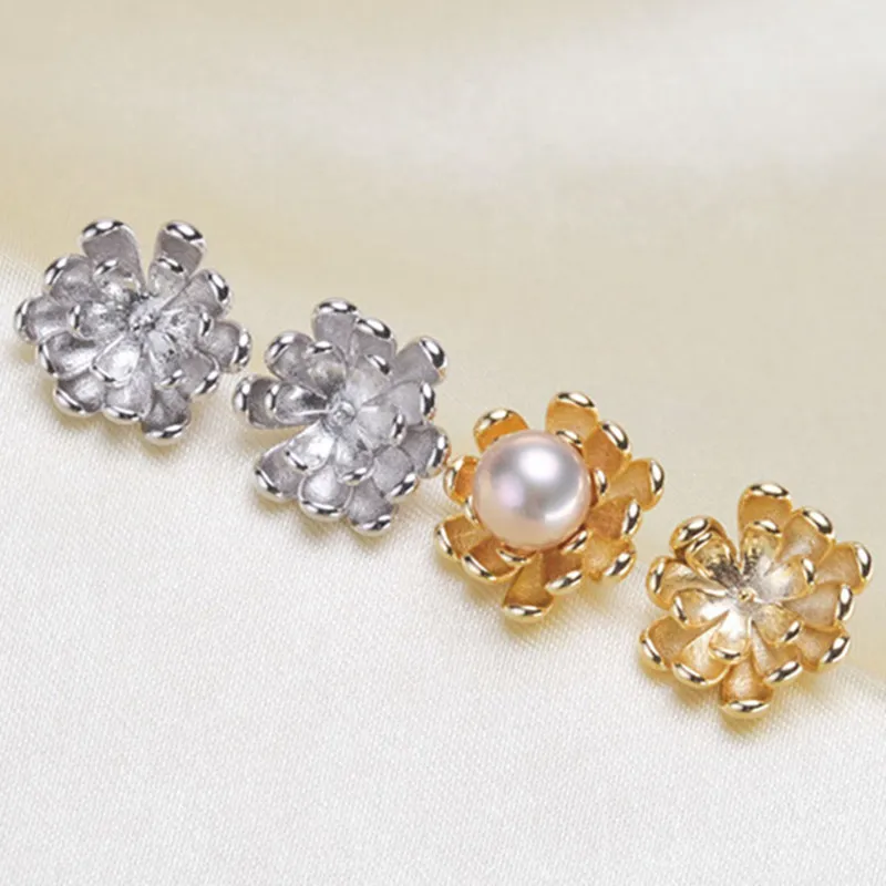 Trendy Pearl Earrings Accessories 925 Silver Plating Earrings Findings Dangle Earring Jewelry Parts Fittings Mountings DIY Gift 
Trendy Pearl Earrings Accessories 925 Silver Plating Earrings Findings Dangle Earring Jewelry Parts Fittings Mountings DIY Gift