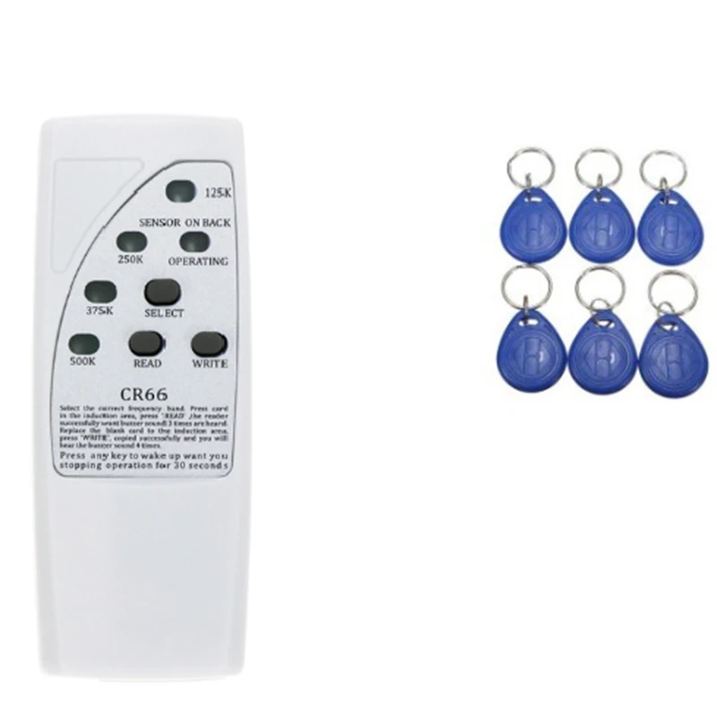 Handheld Rfid Card Reader Writer 125KHz Copier Duplicator ID Tags Programmer with Light Indicator Key Card Replicator ID Card Cl
Handheld Rfid Card Reader Writer 125KHz Copier Duplicator ID Tags Programmer with Light Indicator Key Card Replicator ID Card Cl