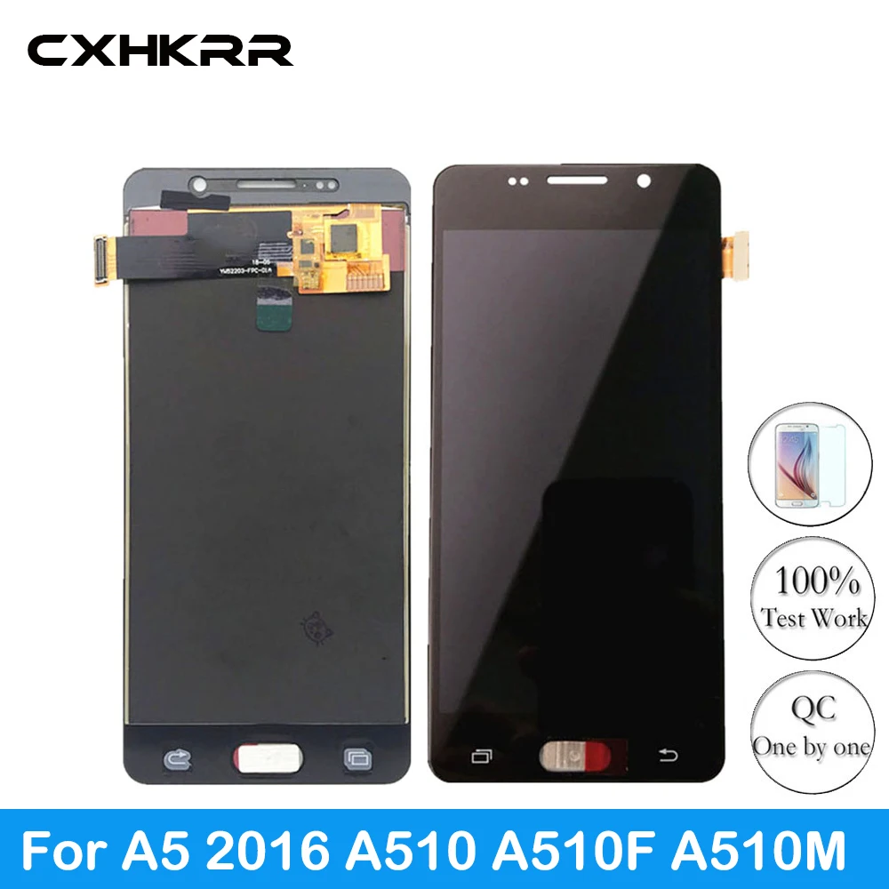 100% test without spots perfect display, For Samsung Galaxy A5 2016 A510 A510F A510M A510FD LCD Display Touch Screen
100% test without spots perfect display, For Samsung Galaxy A5 2016 A510 A510F A510M A510FD LCD Display Touch Screen