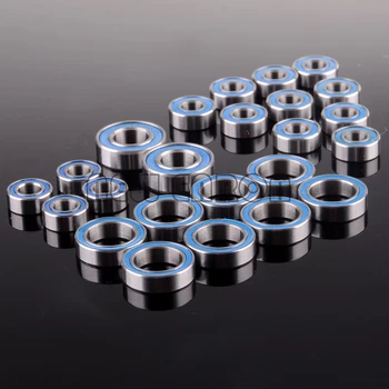 NEW ENRON 24Pcs Ball Bearing KIT Metric Blue Rubber Sealed on Two Sides FOR Axial Racing SCX10 ACER Racing 52100 Chrome Steel
NEW ENRON 24Pcs Ball Bearing KIT Metric Blue Rubber Sealed on Two Sides FOR Axial Racing SCX10 ACER Racing 52100 Chrome Steel