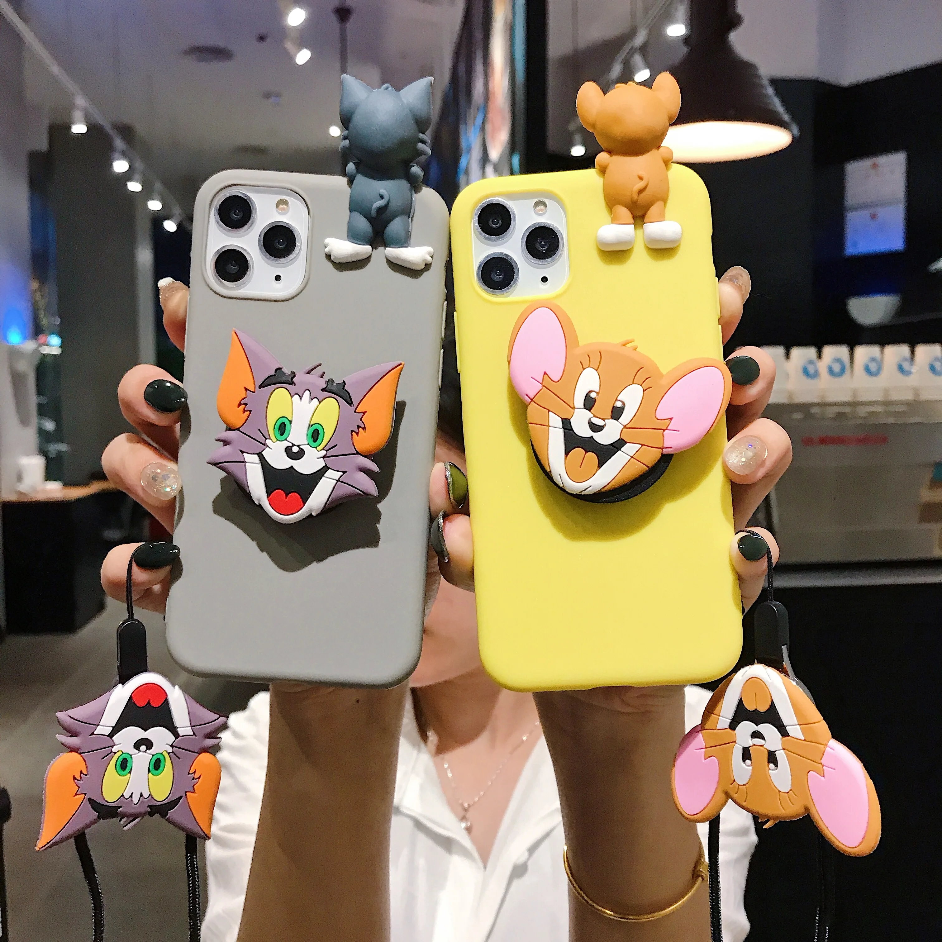 Holder Stand Cat Mouse stitch Cartoon Case For Redmi note 8 pro note 7 note 5a note6 pro 6pro 4a 4x xiaomi 9 Silicone cover case
Holder Stand Cat Mouse stitch Cartoon Case For Redmi note 8 pro note 7 note 5a note6 pro 6pro 4a 4x xiaomi 9 Silicone cover case