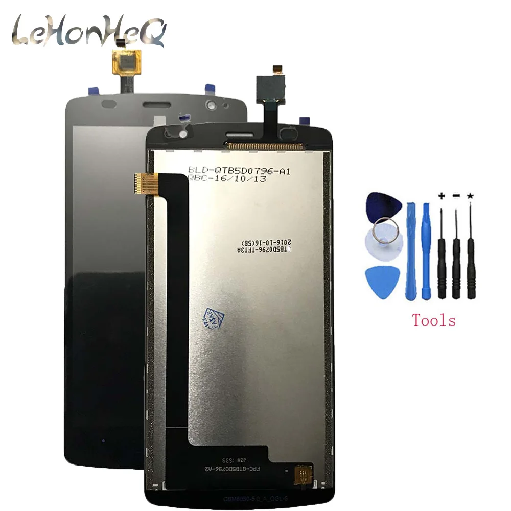 100% Tested for ZTE Blade L5 Plus LCD Display + Touch Screen Digitizer Assembly Repair Parts for ZTE L5 Plus with free tools
100% Tested for ZTE Blade L5 Plus LCD Display + Touch Screen Digitizer Assembly Repair Parts for ZTE L5 Plus with free tools