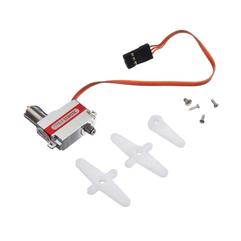 KST Metal Gear Servo UAV Fixed Wing High Pressure and High Torque Aircraft Model Steering Gear
KST Metal Gear Servo UAV Fixed Wing High Pressure and High Torque Aircraft Model Steering Gear