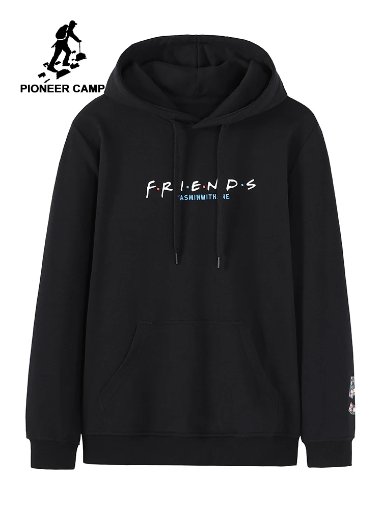 Pioneer Camp Fashion Streetwear Hoodies Men Black White Color Cotton Causal Men's Sweatshirt Autumn New 2019 AWY901556A
Pioneer Camp Fashion Streetwear Hoodies Men Black White Color Cotton Causal Men's Sweatshirt Autumn New 2019 AWY901556A