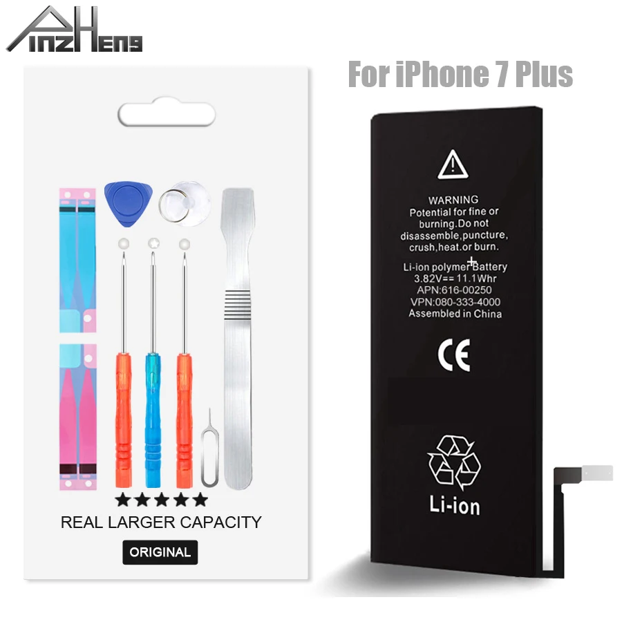 2019 PINZHENG 100% Original Mobile Phone Battery For iPhone 7 Plus Battery Original 2900 Capacity Replacement Phone Batteries
2019 PINZHENG 100% Original Mobile Phone Battery For iPhone 7 Plus Battery Original 2900 Capacity Replacement Phone Batteries