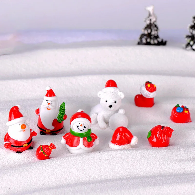 9Pcs/Set Classic Fashion Christmas Resin Figurines Miniatures Crafts Gifts Suit Creative Festive Party Decoration Supplies
9Pcs/Set Classic Fashion Christmas Resin Figurines Miniatures Crafts Gifts Suit Creative Festive Party Decoration Supplies