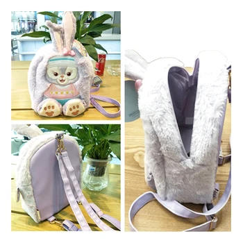 1PC 25cm cartoon Rabbit plush doll backpacks students shoulder bag Satchel girl children toy gift of baby
1PC 25cm cartoon Rabbit plush doll backpacks students shoulder bag Satchel girl children toy gift of baby