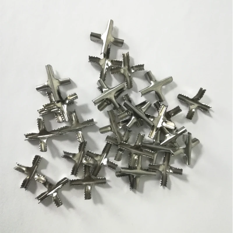 1000pcs SUS304 cross clip Invisible anti-theft network cross buckle protective mesh window For 1.8 2.0 3.0 3.5 4.0mm wire cable
1000pcs SUS304 cross clip Invisible anti-theft network cross buckle protective mesh window For 1.8 2.0 3.0 3.5 4.0mm wire cable