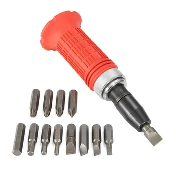 Multi-purpose Impact Screwdriver Set Driver Carbon Steel Multi Bits Hammer Socket Repair Kit Storage Box Screwdriver Head Set
Multi-purpose Impact Screwdriver Set Driver Carbon Steel Multi Bits Hammer Socket Repair Kit Storage Box Screwdriver Head Set