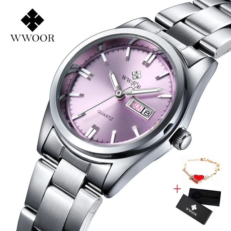WWOOR Watches Women Luxury Brand Full Stainless Steel Business Women Wrist \Watch Date Week Luminous Analog Quartz Watch Clock
WWOOR Watches Women Luxury Brand Full Stainless Steel Business Women Wrist \Watch Date Week Luminous Analog Quartz Watch Clock
