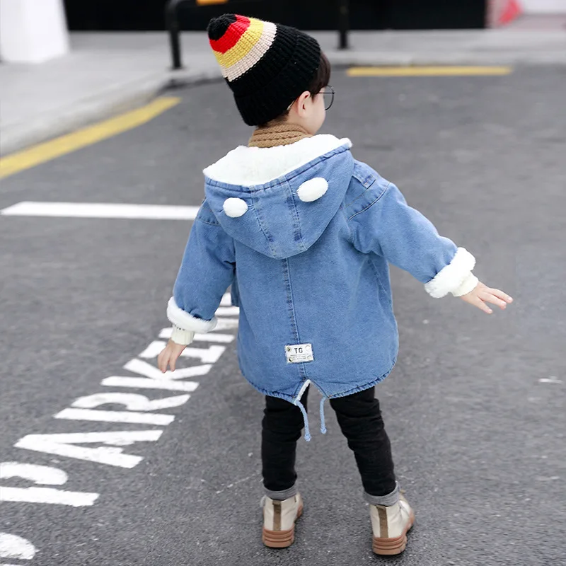 BOY'S Coat Autumn And Winter 2019 New Style Children 3 to 4 Years Old Handsome Baby 5 Thick 6 Cotton-padded Clothes Cowboy plus
BOY'S Coat Autumn And Winter 2019 New Style Children 3 to 4 Years Old Handsome Baby 5 Thick 6 Cotton-padded Clothes Cowboy plus