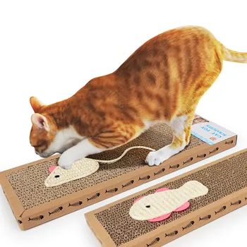 Cat Scratching Pad Pet Corrugated Cardboard Catnip Cardboard Scratcher Paper Pad Climbing Frame Scraper Mat Corrugated Board*5
Cat Scratching Pad Pet Corrugated Cardboard Catnip Cardboard Scratcher Paper Pad Climbing Frame Scraper Mat Corrugated Board*5