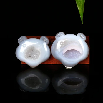1PC Natural agate crystal tooth bear statue high quality home mineral nordic shelf crystal home decoracion moderno DIY gift
1PC Natural agate crystal tooth bear statue high quality home mineral nordic shelf crystal home decoracion moderno DIY gift