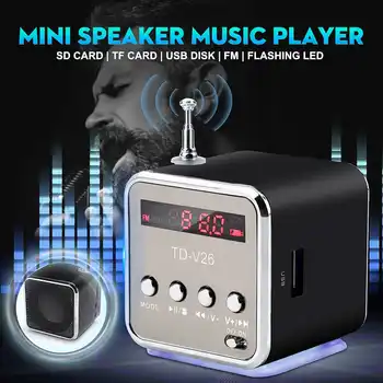 Mini Portable MP3 Small Speaker Aluminum Music Card Player Speaker Support USB2.0 Bottom with LED Lighting
Mini Portable MP3 Small Speaker Aluminum Music Card Player Speaker Support USB2.0 Bottom with LED Lighting