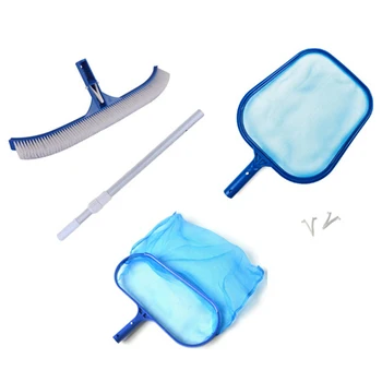 Swimming Pool Cleaning Kit Maintenance Above Ground Leaf Skimmer Brush Clean Net Telescopic Rod Leaf Skimmer
Swimming Pool Cleaning Kit Maintenance Above Ground Leaf Skimmer Brush Clean Net Telescopic Rod Leaf Skimmer