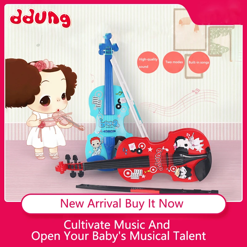 Ddung Fun Violin Music Toy Hobbies Learning Children Gifts Three Years Old Musical Toys Unisex Infant Playing Type Instrument
Ddung Fun Violin Music Toy Hobbies Learning Children Gifts Three Years Old Musical Toys Unisex Infant Playing Type Instrument