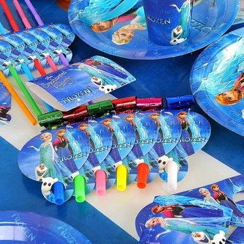 10set Disney Cartoon Princess Alsa Anna Frozen Theme Birthday Party Decor Set Cup Plate Napkin Straw Favor for 6persons
10set Disney Cartoon Princess Alsa Anna Frozen Theme Birthday Party Decor Set Cup Plate Napkin Straw Favor for 6persons