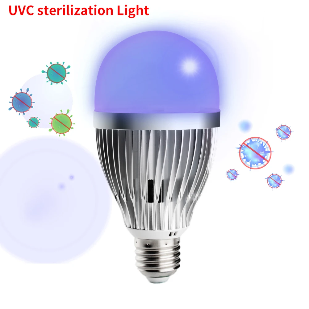 E24 Ultraviolet UV Germicidal Lamp Violet Light Bulb Fluorescent Detection 85-265v Violet Bedroom Hotel Sterilization Lamp 7W
E24 Ultraviolet UV Germicidal Lamp Violet Light Bulb Fluorescent Detection 85-265v Violet Bedroom Hotel Sterilization Lamp 7W