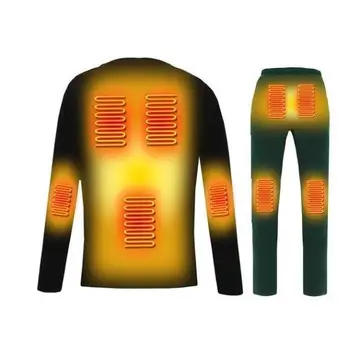 Men Heated Sports Ski Shirt Heating T Shirt + Heating Tights Electric USB Heated Thermal Underwear Set Keep Warm Camping Winter
Men Heated Sports Ski Shirt Heating T Shirt + Heating Tights Electric USB Heated Thermal Underwear Set Keep Warm Camping Winter