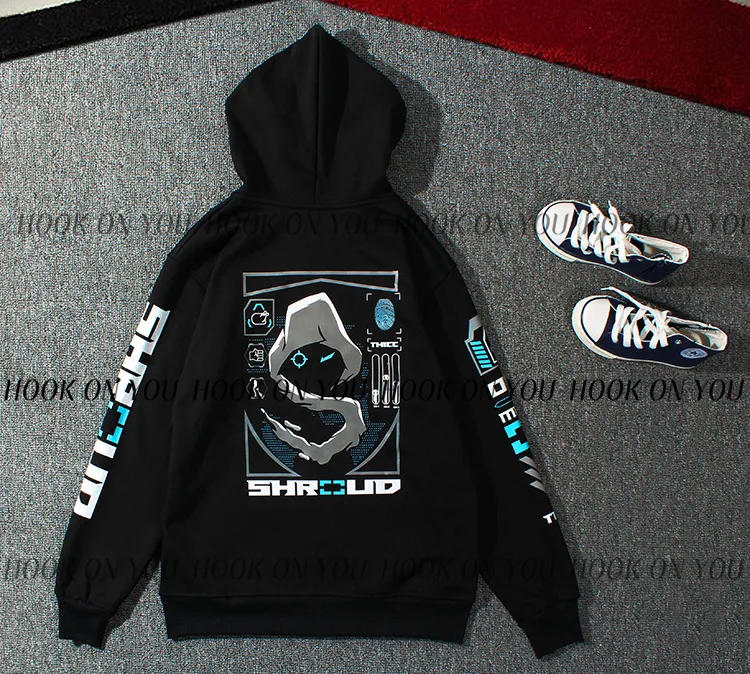 Shroud New Style Autumn And Winter plus Velvet Jacket E-Sports Chicken Uniforms Zipper Hoodie C9 Cloud9 CSGO
Shroud New Style Autumn And Winter plus Velvet Jacket E-Sports Chicken Uniforms Zipper Hoodie C9 Cloud9 CSGO