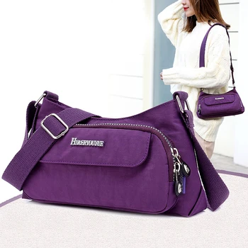 Women Fashion Shoulder Bags For Ladies Designer Waterproof Nylon Beach Small Handbag Zipper Purses Messenger Crossbody Bag
Women Fashion Shoulder Bags For Ladies Designer Waterproof Nylon Beach Small Handbag Zipper Purses Messenger Crossbody Bag