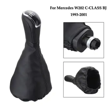 5 Speed Gear Shift Knob Gaitor Boot Cover Shiter Collar Boot Cover For Mercedes C-Class W202 BJ 1993-2001
5 Speed Gear Shift Knob Gaitor Boot Cover Shiter Collar Boot Cover For Mercedes C-Class W202 BJ 1993-2001