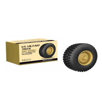 4Pcs Rubber Tyre for 1:12 8 x 8 RC Simulation Military Truck Model - Desert Yellow / Olive Drab
4Pcs Rubber Tyre for 1:12 8 x 8 RC Simulation Military Truck Model - Desert Yellow / Olive Drab