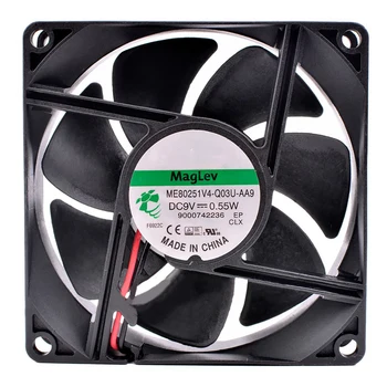 Replacement ME80251V4-Q03U-AA9 9V 0.55W Cooling Fan 8CM Magnetic Suspension Cooling Fan
Replacement ME80251V4-Q03U-AA9 9V 0.55W Cooling Fan 8CM Magnetic Suspension Cooling Fan