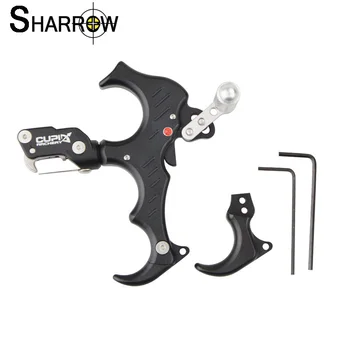 1PC Archery String Release Aids 3 Or 4 Finger switched Closed-loop aluminum alloy for Compound Bow Outdoor Shooting Accessories
1PC Archery String Release Aids 3 Or 4 Finger switched Closed-loop aluminum alloy for Compound Bow Outdoor Shooting Accessories