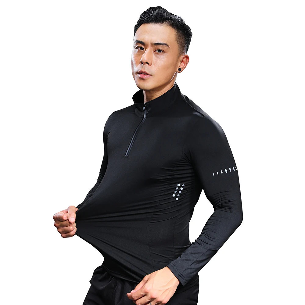 

Men's Gym Fitness T-Shirt Compression Bodybuilding T-Shirt Muscle Autumn Men's Casual Exercise T-Shirt Men's T-Shirt Sportswear