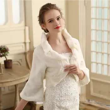 2020 Wedding Shawl Toreritas Mujer Cape Mariage Small Shawl Bridal Wedding Dress 7-point Trumpet Sleeve Coat Warm Winter Woman
2020 Wedding Shawl Toreritas Mujer Cape Mariage Small Shawl Bridal Wedding Dress 7-point Trumpet Sleeve Coat Warm Winter Woman