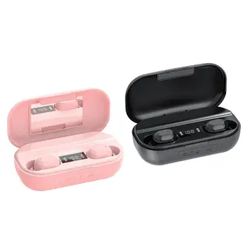 2 in 1 wireless earphone TWS Bluetooth 5.0 Earbuds IPX7 Waterproof Headset Stereo Earphones Sports in-Ear Headphones with mirror
2 in 1 wireless earphone TWS Bluetooth 5.0 Earbuds IPX7 Waterproof Headset Stereo Earphones Sports in-Ear Headphones with mirror