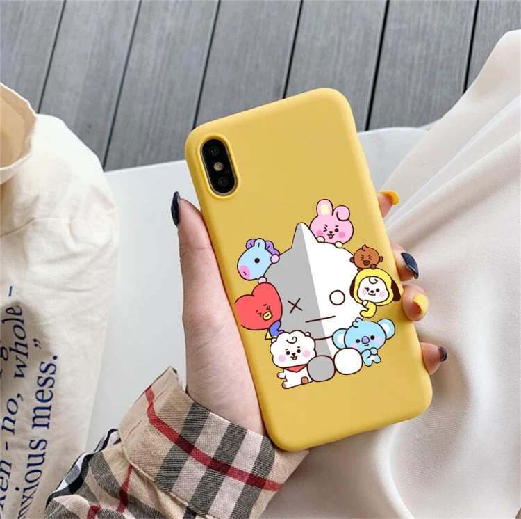 BT 21 Phone Cases for iPhone (11 pro, X, XS, XR MAX, 6, 6s, 7, 8, plus) BT 21 Phone Cases for iPhone (11 pro, X, XS, XR MAX, 6, 6s, 7, 8, plus)