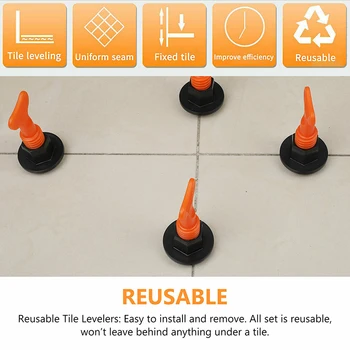 100pcs Level Wedges Tile Spacers For Flooring Wall Tile Spacer Tile Leveling System Leveler Locator Spacers Plier
100pcs Level Wedges Tile Spacers For Flooring Wall Tile Spacer Tile Leveling System Leveler Locator Spacers Plier