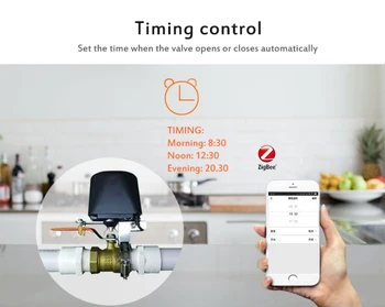 NEW Zigbee Smart Valve Water Gas Valve Tuya Zigbee APP Control Smart Home Work with Alexa Google Home Assistant Automation 2020
NEW Zigbee Smart Valve Water Gas Valve Tuya Zigbee APP Control Smart Home Work with Alexa Google Home Assistant Automation 2020
