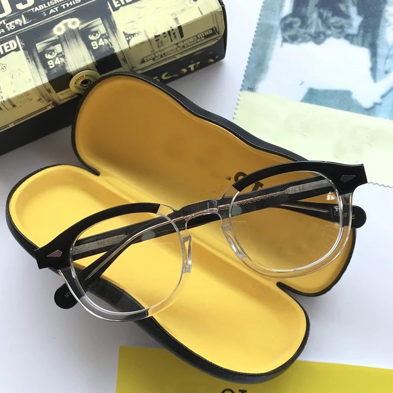 Luxury Brand Johnny Depp Acetate Glasses Frame Men Women Vintage Spectacles Optical Prescription Myopia Eyeglasses Frame Eyewear
Luxury Brand Johnny Depp Acetate Glasses Frame Men Women Vintage Spectacles Optical Prescription Myopia Eyeglasses Frame Eyewear
