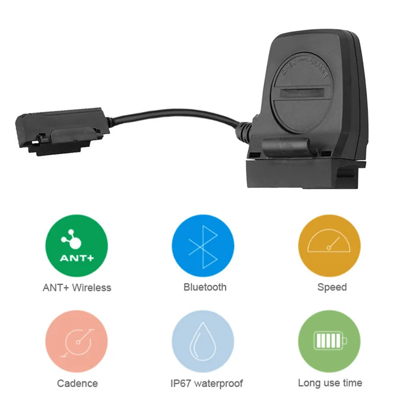 Cycling Computer Speed & Cadence Sensor Sports Fitness Equipment heart rate meter Optional Bluetooth4.0 ANT+With CR2032 battery
Cycling Computer Speed & Cadence Sensor Sports Fitness Equipment heart rate meter Optional Bluetooth4.0 ANT+With CR2032 battery