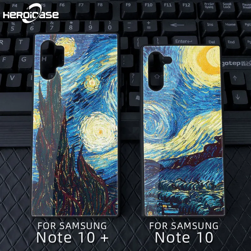 For Samsung Galaxy Note10 Plus phone case Vincent van Gogh A70 2018 Tempered Glass Hard Patterned Cover Black S10 e 9 8 shell
For Samsung Galaxy Note10 Plus phone case Vincent van Gogh A70 2018 Tempered Glass Hard Patterned Cover Black S10 e 9 8 shell