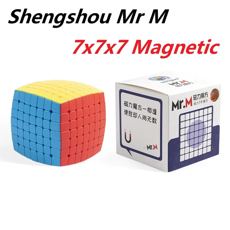 Newest Shengshou Mr M Pillow 7x7x7 Magnetic Magic Sengso 7x7 Pillowed Speed Magic Cube Puzzle Cubo Magico Education Toy Children
Newest Shengshou Mr M Pillow 7x7x7 Magnetic Magic Sengso 7x7 Pillowed Speed Magic Cube Puzzle Cubo Magico Education Toy Children