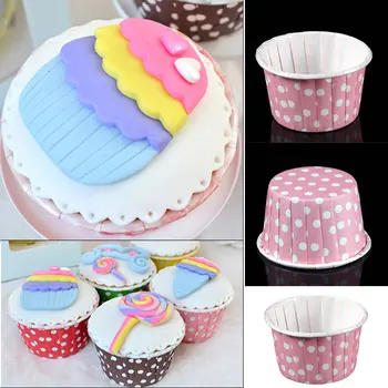 100Pcs Round Shape Paper Muffin Cases Cake Cupcake Liner Baking Mold Bakeware Maker Mold Tray Baking BJStore
100Pcs Round Shape Paper Muffin Cases Cake Cupcake Liner Baking Mold Bakeware Maker Mold Tray Baking BJStore