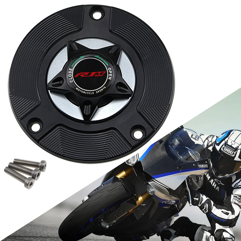 Motorcycle Accessories Gas Fuel Tank Cap Cover CNC Aluminum for YAMAHA YZF R1/M/S R1M R1S 2015-2019 18 17
Motorcycle Accessories Gas Fuel Tank Cap Cover CNC Aluminum for YAMAHA YZF R1/M/S R1M R1S 2015-2019 18 17