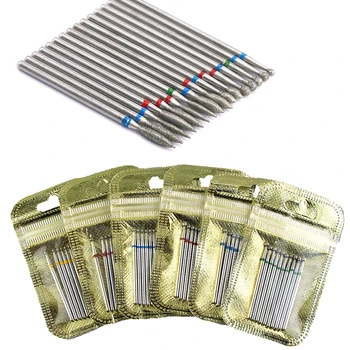 10pc Diamond Nail Drill Bit Set Milling Cutter For Electric Manicure Machine Rotary Bit Burr Nail Art Tool Accessories
10pc Diamond Nail Drill Bit Set Milling Cutter For Electric Manicure Machine Rotary Bit Burr Nail Art Tool Accessories
